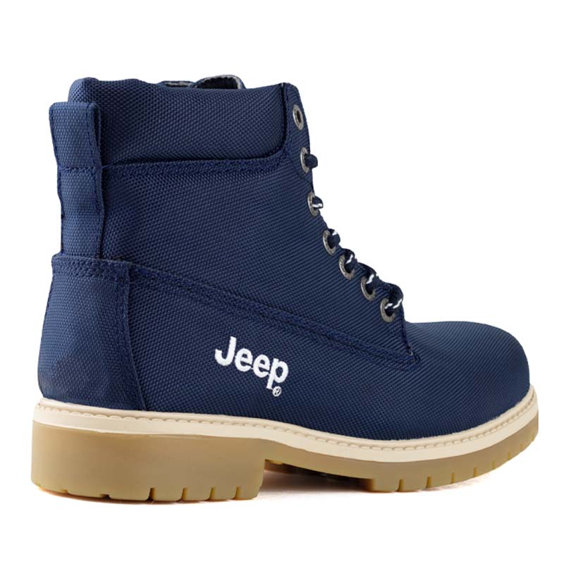 Botas Urbanas Para Hombre Jeep 3801-20 Lona Aventura