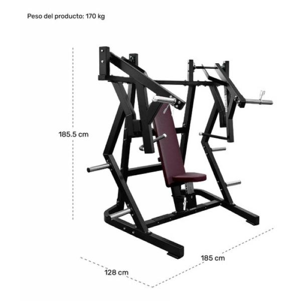 Maquina Prensa Pecho Hombro Tren Superior Peso Libre Gym
