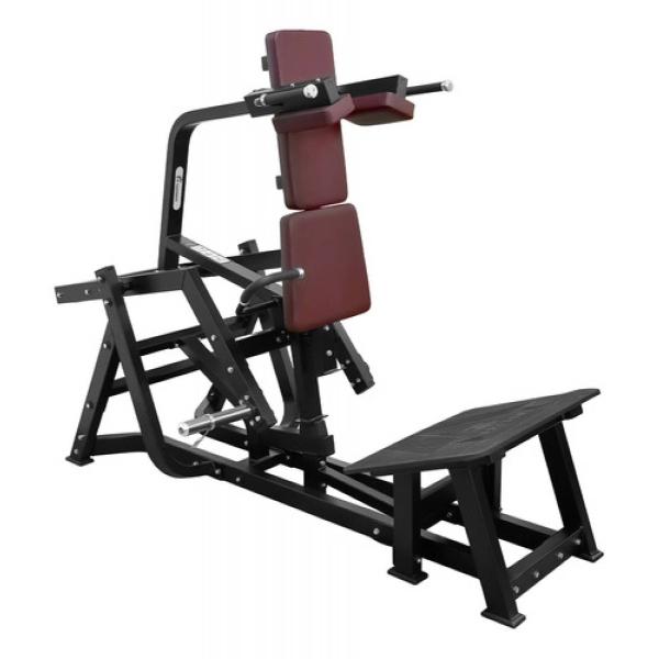 Maquina Sentadilla V Hack 2 Soportes Altura Ajustable Gym