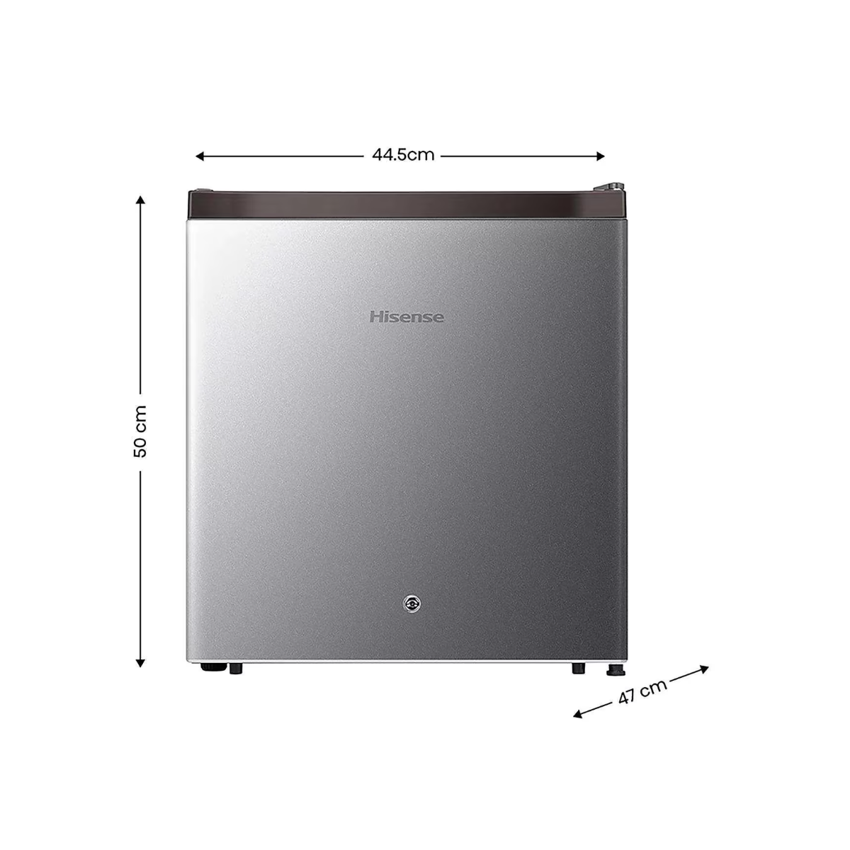 Frigobar 1.6p3 Hisense Color Silver RR16D6AGX1​.