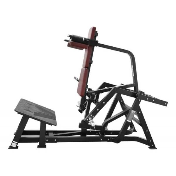Maquina Sentadilla V Hack 2 Soportes Altura Ajustable Gym