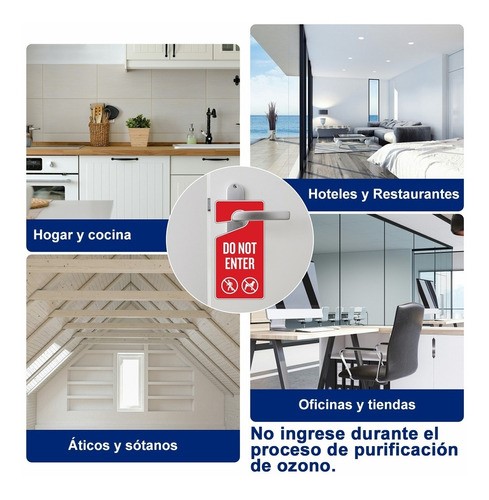 Purificador De Aire Portátil Generador De Ozono 28000mg
