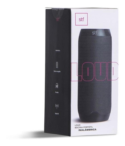 Bocina Bluetooth Stf Loud negro