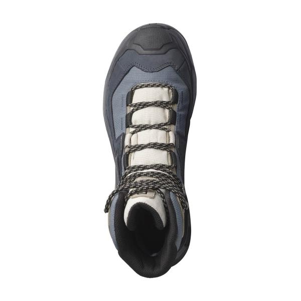 BOTAS SALOMON MUJER GRIS QUEST ELEMENT GTX L41457400