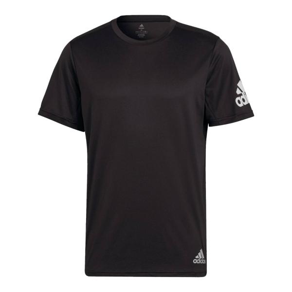 PLAYERA ADIDAS HOMBRE NEGRO ADIDAS RUN IT TEE  HB7470