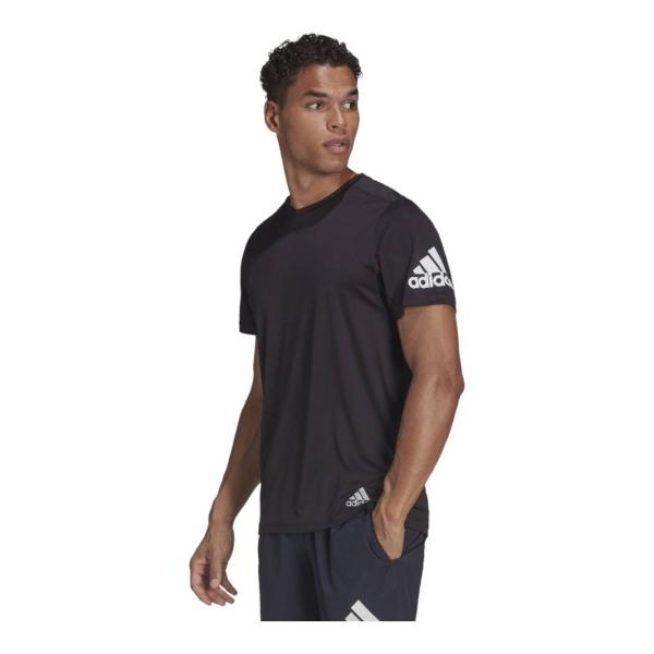 PLAYERA ADIDAS HOMBRE NEGRO ADIDAS RUN IT TEE  HB7470
