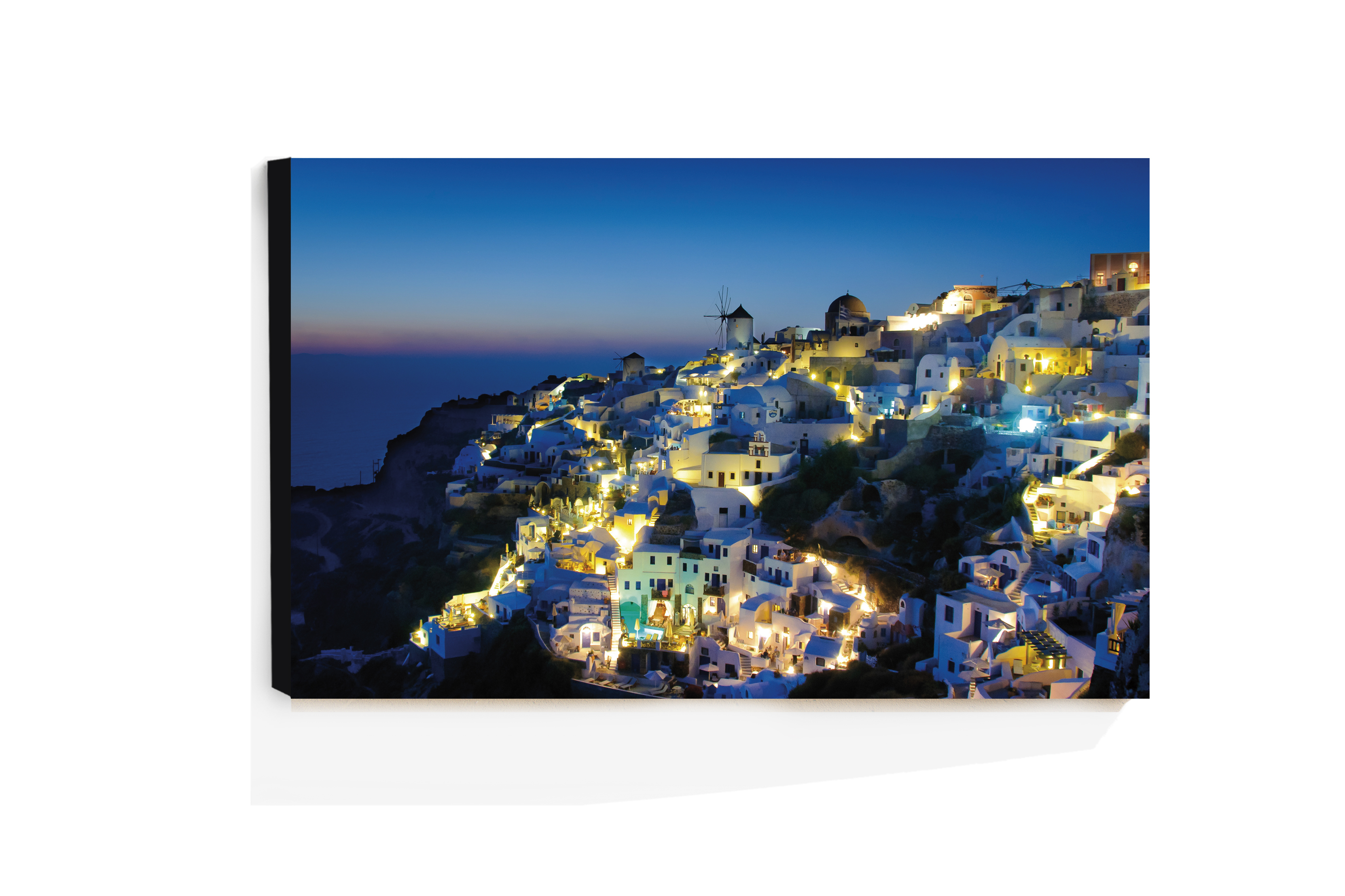 Cuadro Decorativo Acrílico Santorini 70x120  