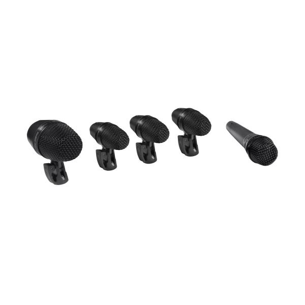 Kit De 5 Micrófonos SHURE Pgadrumkit5 Para Batería .
