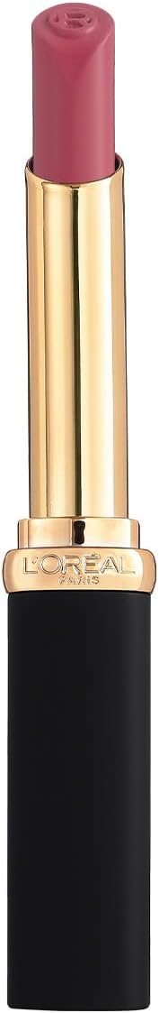 A L'Oréal Paris Labial en Barra Mate con Ácido Hialurónico, Color Riche Intense Volume Matte |482 LE MAUVE INDOMPTABLE, 1.8g.
