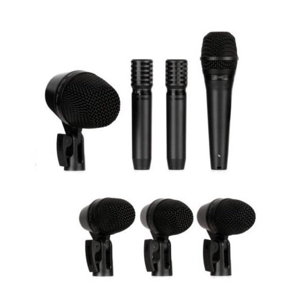 Kit De 7 Micrófonos SHURE Pgadrumkit7 Para Batería.