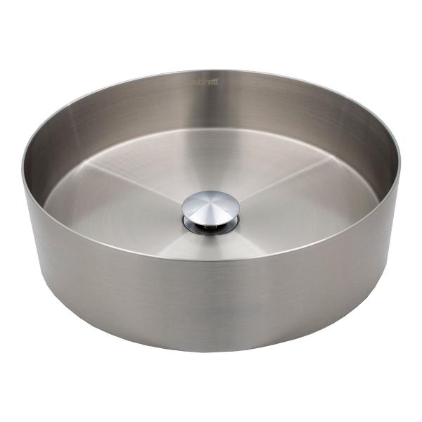 Ovalin Lavabo Cuadrado Acero Inoxidable 304 Satin Super Lujo