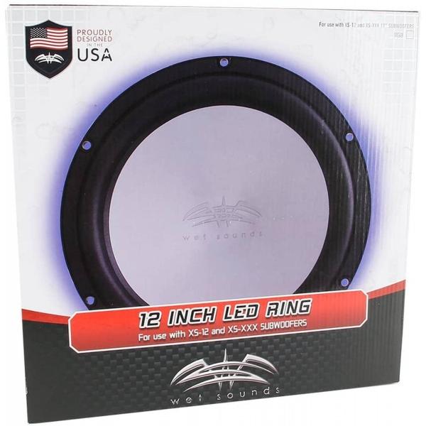 Kit de Anillo LED RGB Wet Sounds LED KIT 12-RGB para Subwoofers de 12 Pulgadas 