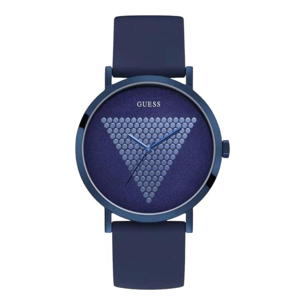 SET DE RELOJES GUESS EN PAREJA PARA SAN VALENTÍN COLOR DORADO/AZUL W1142L4/W1161G4