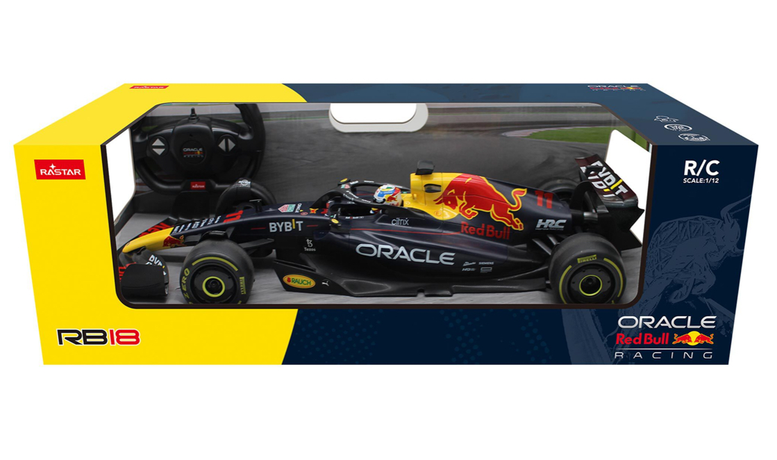 Carro Control Remoto Rb18 Rastar Oracle Red Bull Racing 1/12 Color Multicolor