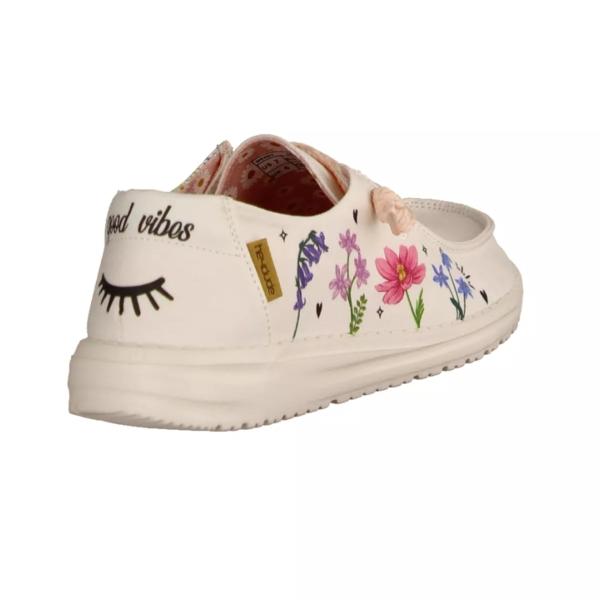 TENIS HEY DUDE MUJER BEIGE / FLORES HEY DUDE WENDY 121410224