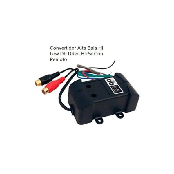 Convertidor de Alta a Baja DB Link HLC5R Hi-Low con salida de disparo remoto 12 Volts 