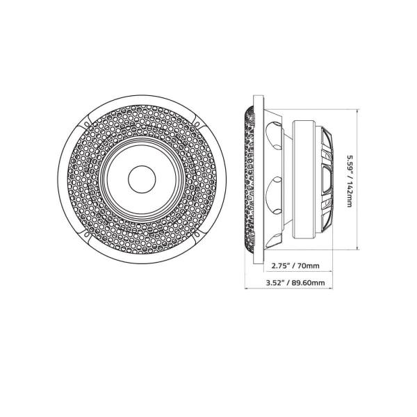 Amplificador Monoblock Quantum Audio QRM4000 4000 Watts Clase D 1 Ohm 