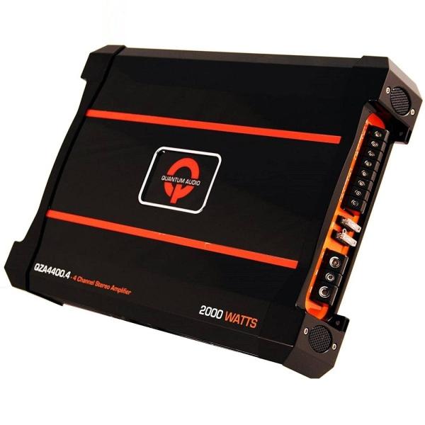 Amplificador 4 Canales Quantum Qza4400.4 2000w Clase Ab 2ohm 