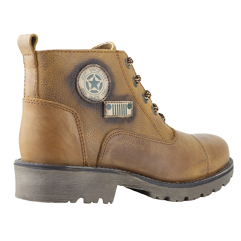 BOTAS PARA HOMBRE TIPO VAQUERA JEEP MIEL GRANEADA 10158 COMODA.