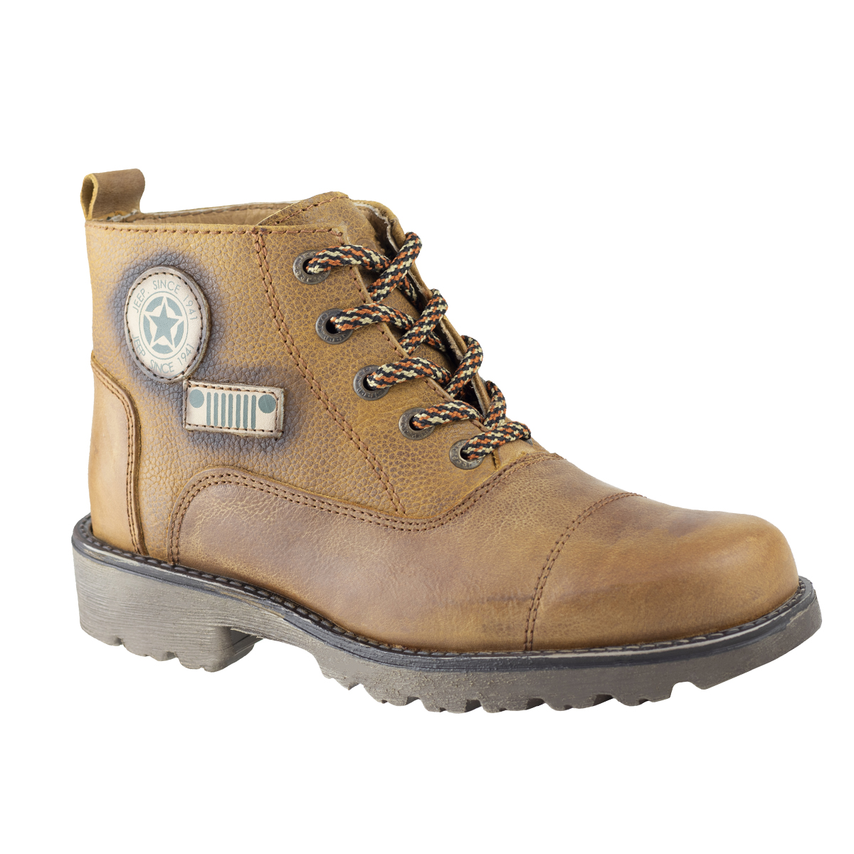 BOTAS PARA HOMBRE TIPO VAQUERA JEEP MIEL GRANEADA 10158 COMODA.