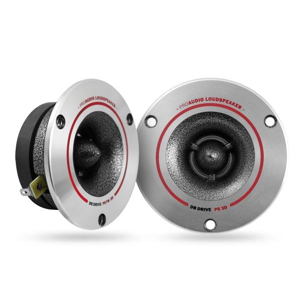 Set de Tweeters de Competencias DB Drive P5TW 3D 300 Watts 1 Pulgada