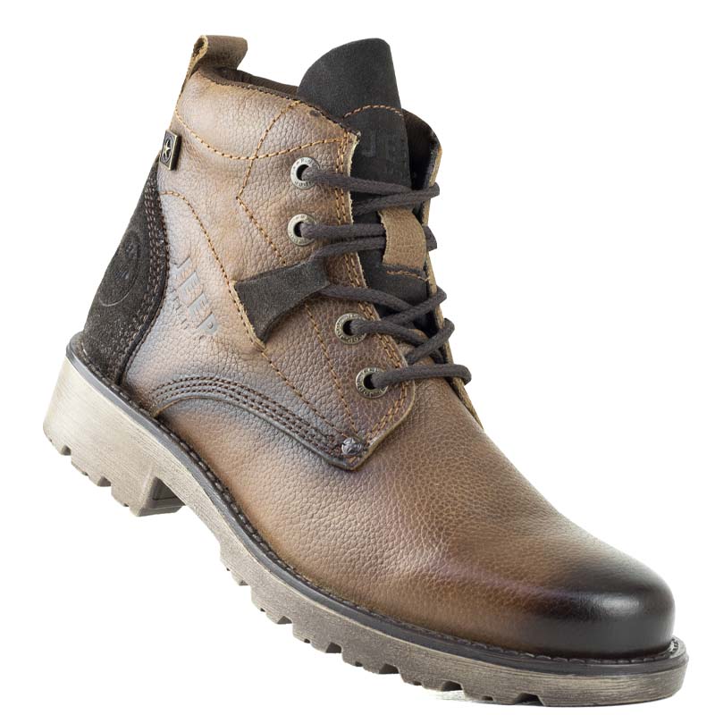 BOTA HOMBRE JEEP TIPO VAQUERAS SUALES SPIRIT 10156 GRANEADO BRONCE.