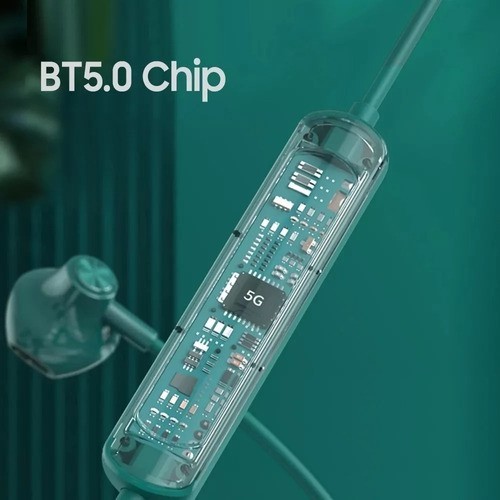 Thinkplus Auriculares Deportivos Colgantes Cuello Bluetooth verde