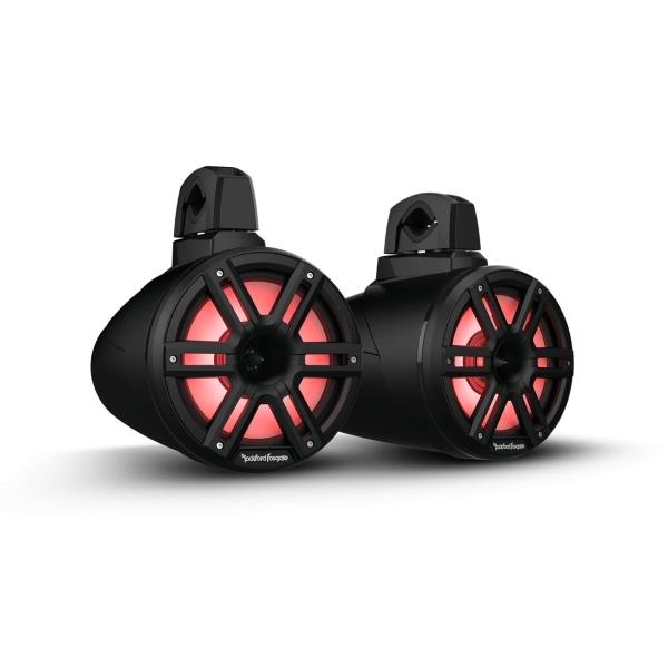 Bocinas de Torre Marina Rockford Fosgate M2WL-8HB 1200 Watts 8 Pulgadas 4 Ohms 300 Watts RMS Color N 