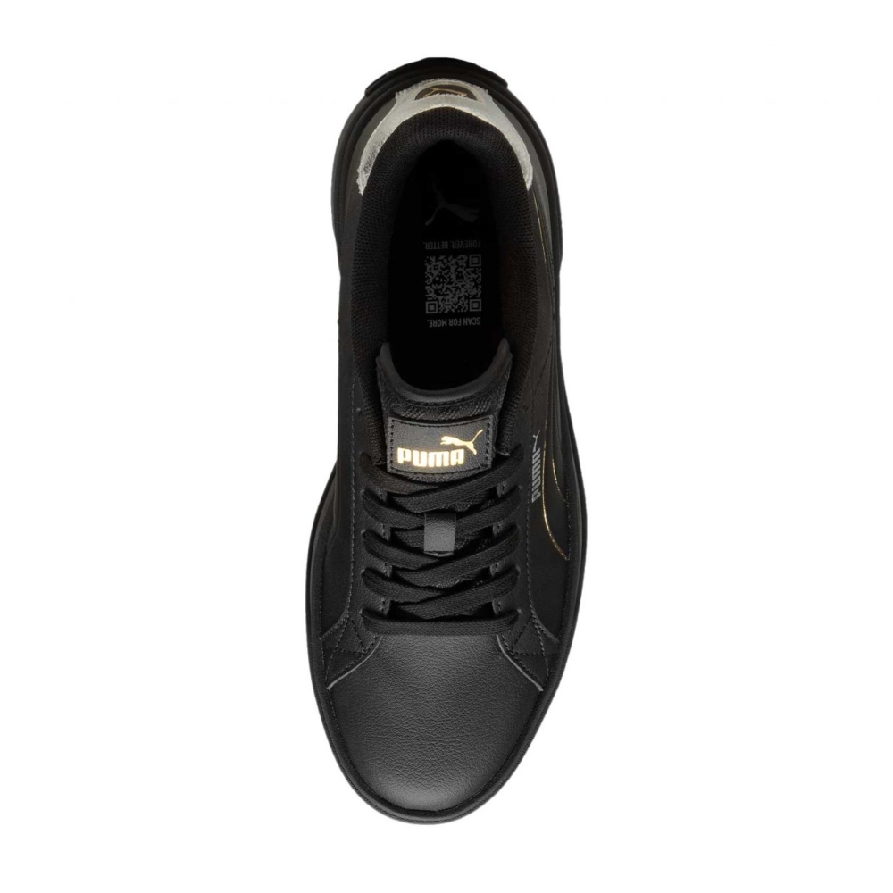 Tenis Puma Karmen Metallic Shine Negro-Dama 395099 02.