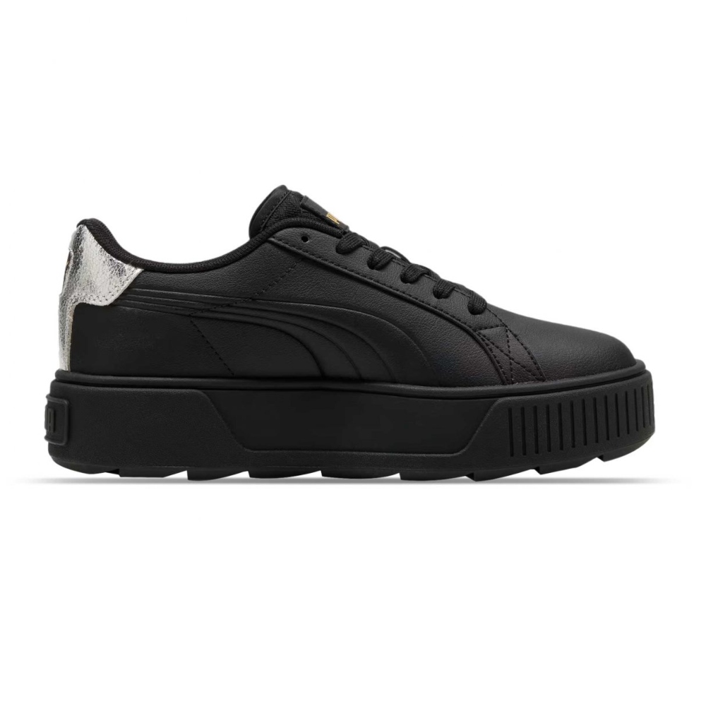 Tenis Puma Karmen Metallic Shine Negro-Dama 395099 02.