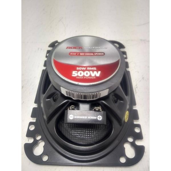 Bocinas Coaxiales Rock Series RKS-N462 120 Watts 4x6 Pulgadas 2 Vías para Spark, Chevrolet Cheyenne, 