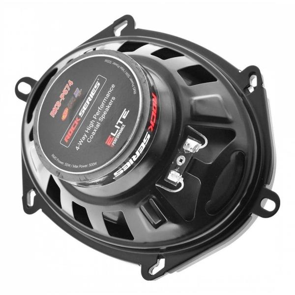 Bocinas Coaxiales Rock Series Rks-p574 220 Watts 5x7 Pulgadas 4 Vías 