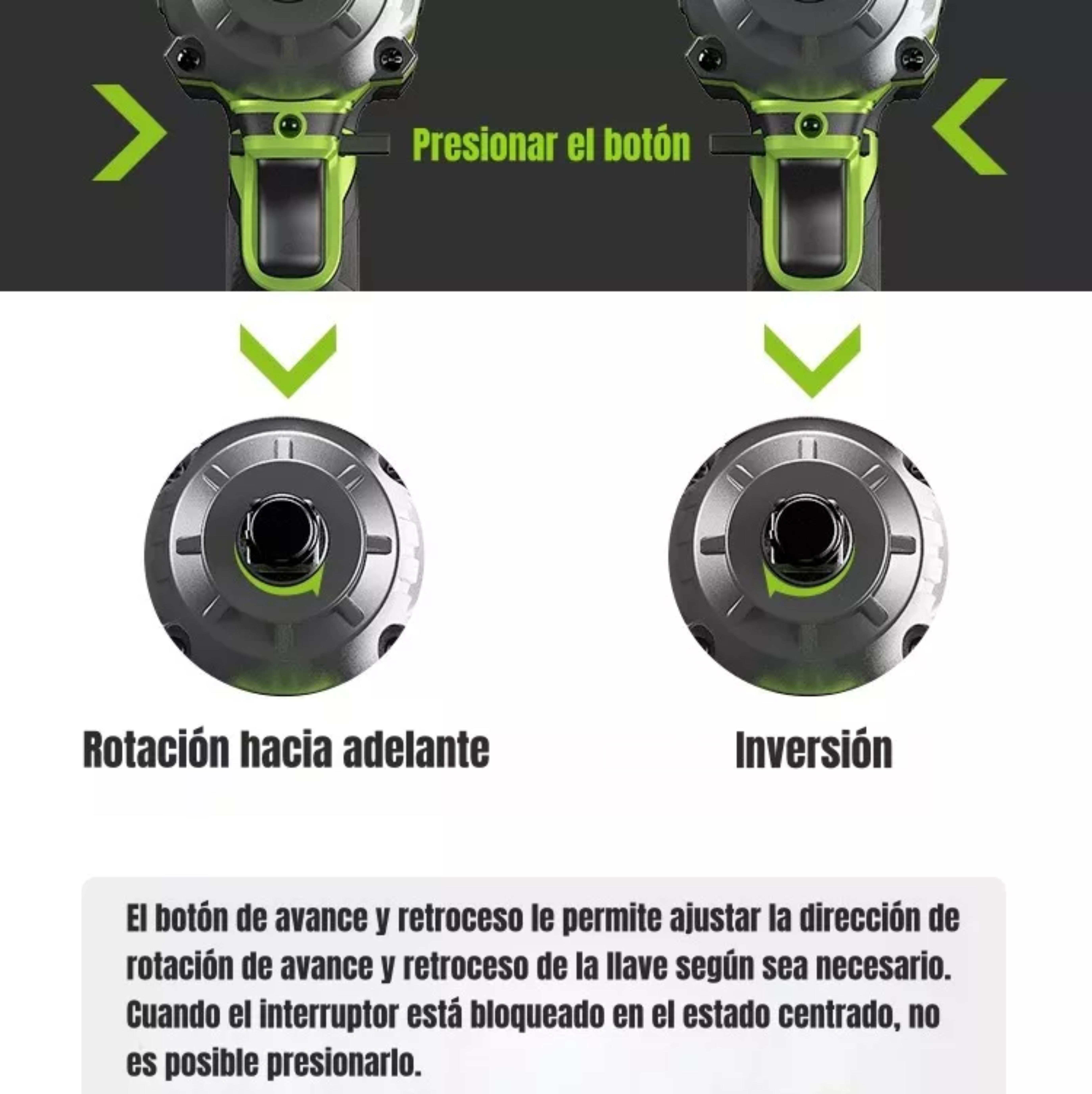 Pistola Impacto Llave Inalámbrica, 2 Batería,taladro,desator.
