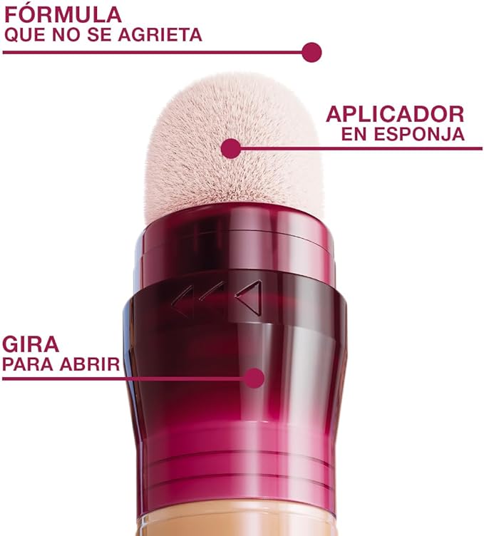 A Maybelline Corrector 3 en 1, Instant Age Rewind, tono Neutralizer, 60 ml.