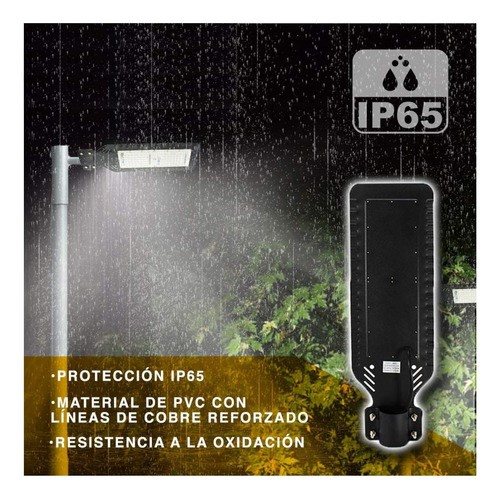 Lampara Alumbrado Publico Led 100w Suburbana Luz Blanca Ip65