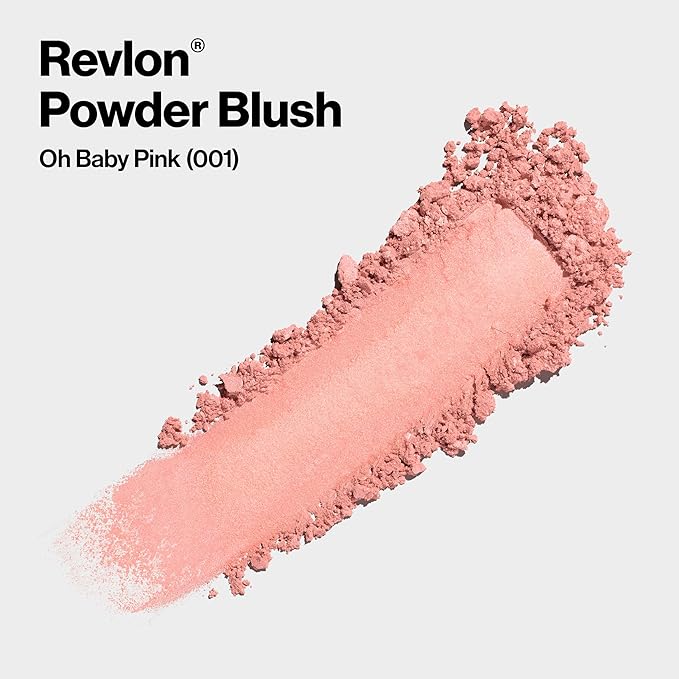 A Revlon Powder Blush Oh Baby! Pink, 5 oz..