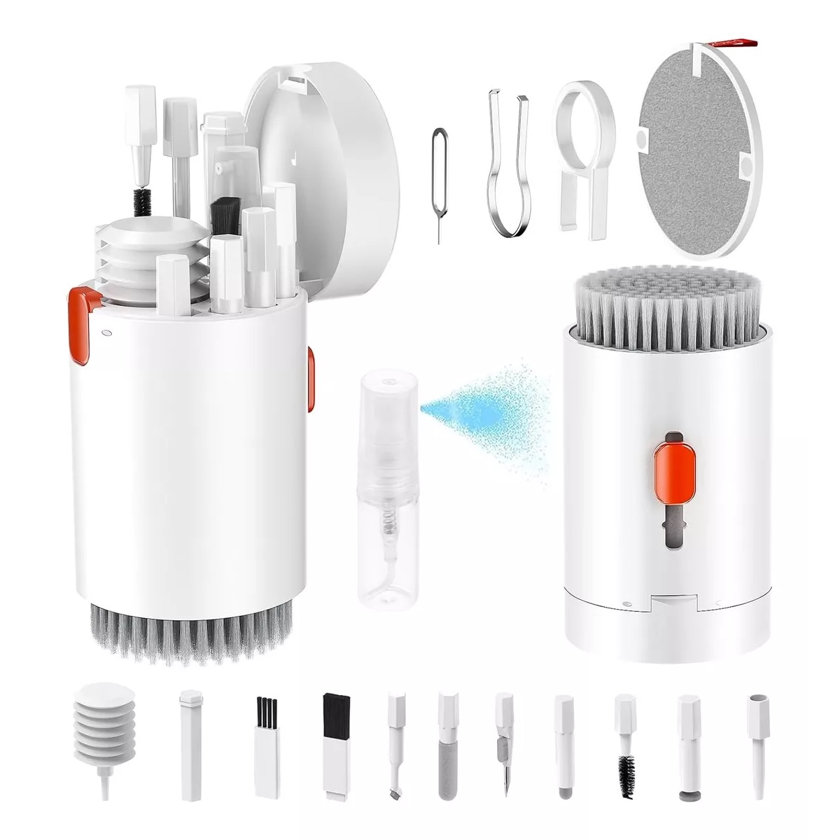 20 En 1 Brochas Limpieza Kit De Limpieza Teclados Celulares.
