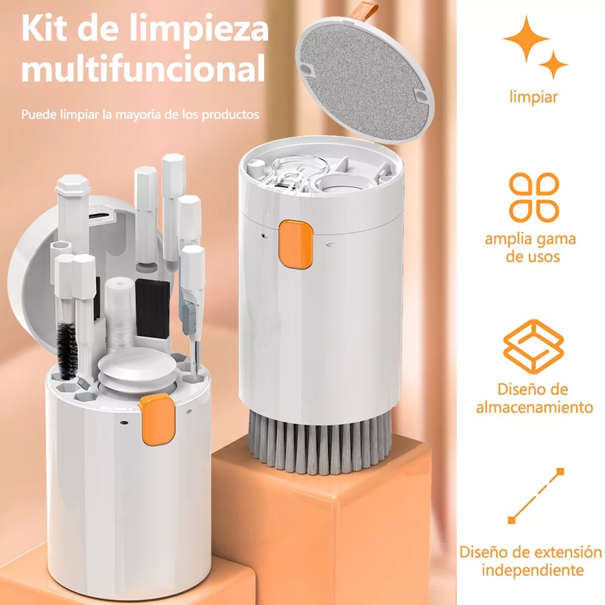20 En 1 Brochas Limpieza Kit De Limpieza Teclados Celulares.
