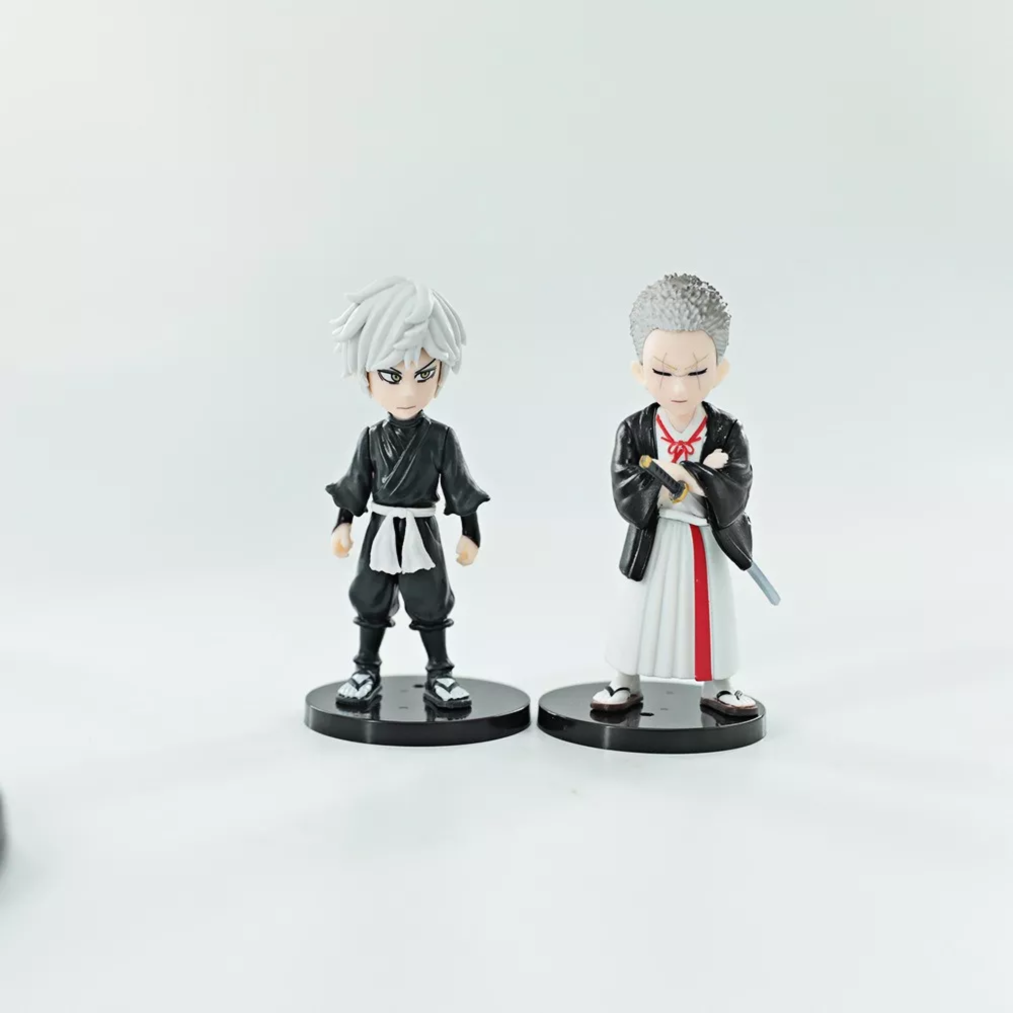 Hell's Paradise Set 5 Mini Figuras Yuzuriha Gabimaru Yamada Figuras de Anime Coleccionables, Estatuas Chibi de Anime 