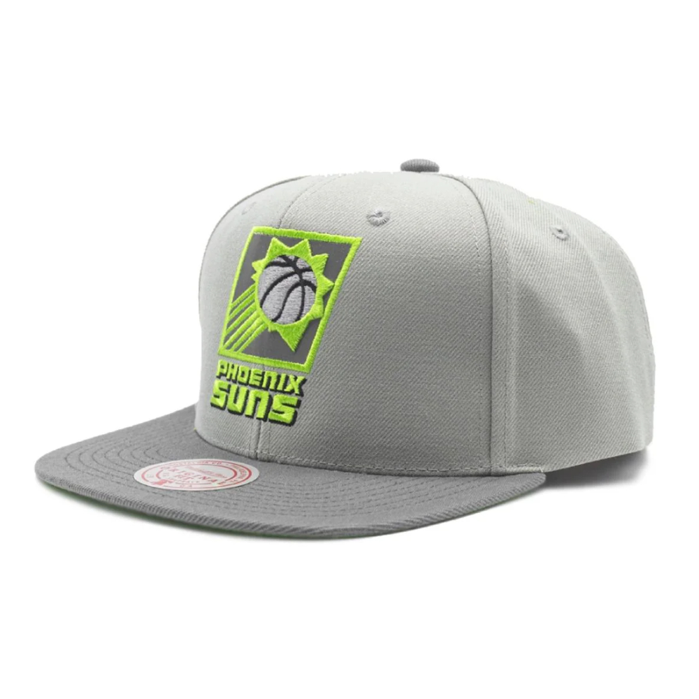 Gorra Mitchell & Ness Snapback Pheanix Suns Gris DX21145.