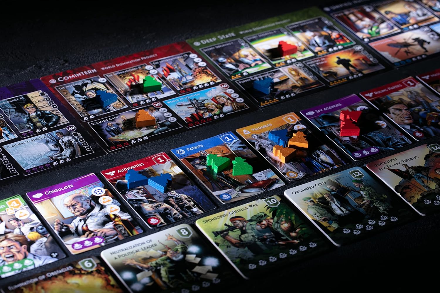 Deep State New World Order Inglés CrowD Games Juego 1 a 5 Jugadores