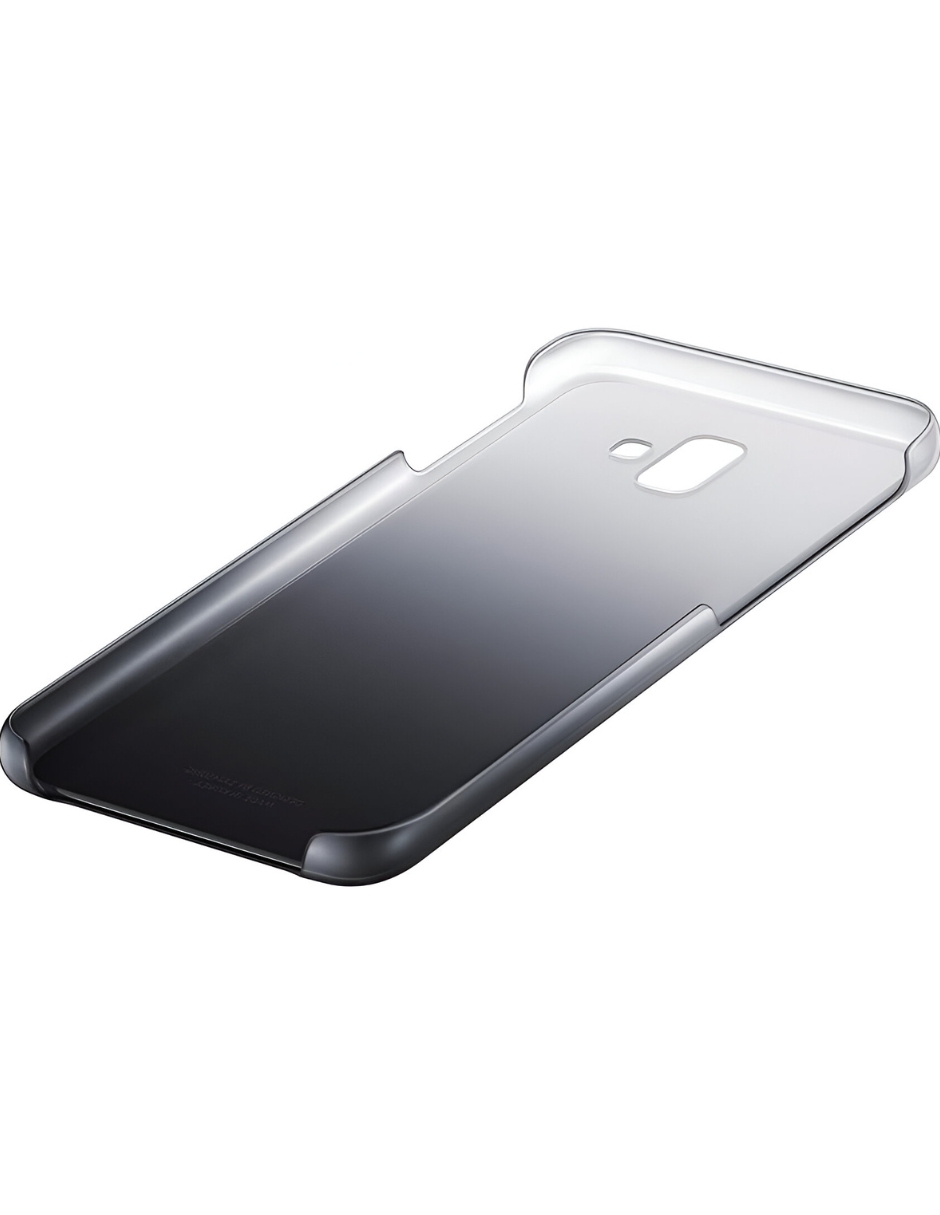 FUNDA DUAL LAYER GALAXY J6 PLUS BLACK.
