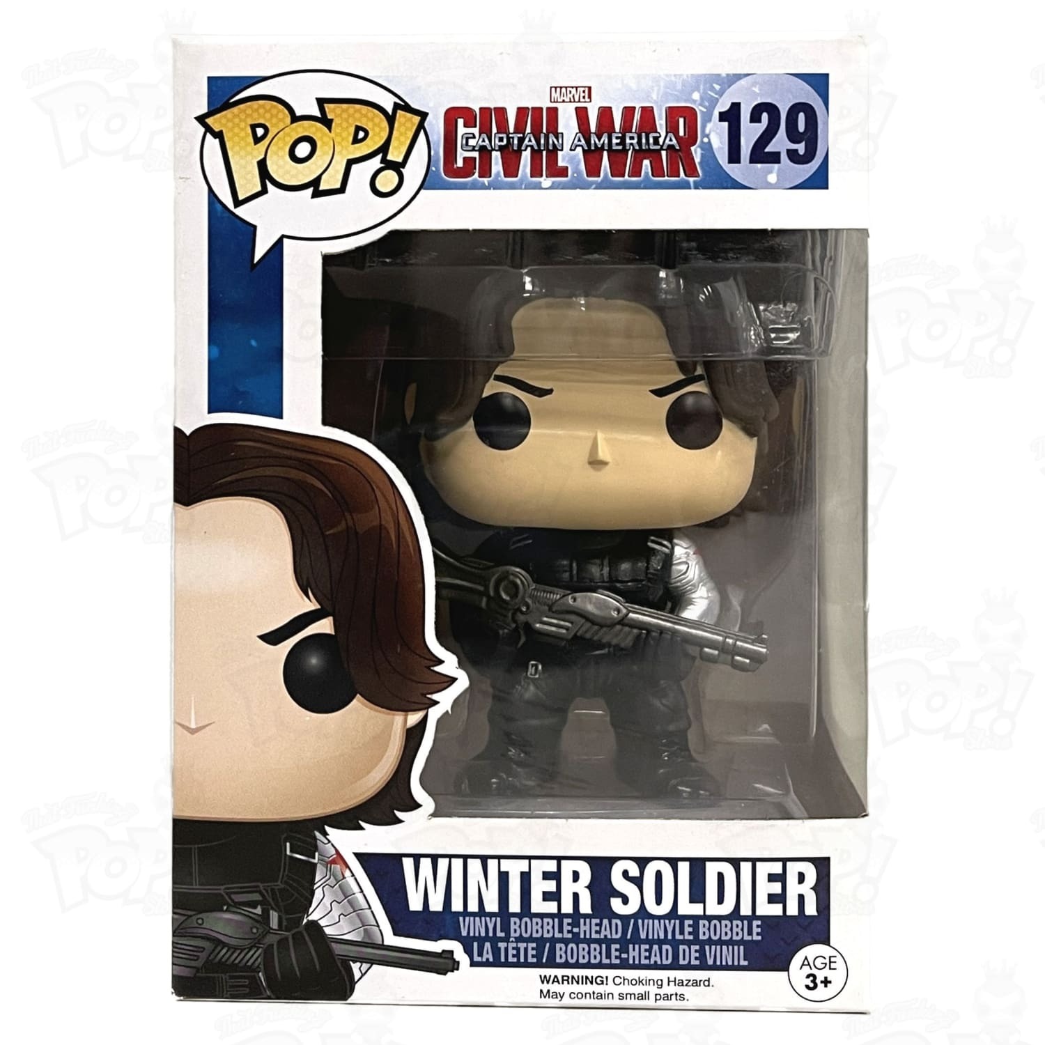 Funko Pop Civil War Winter Soldier 129
