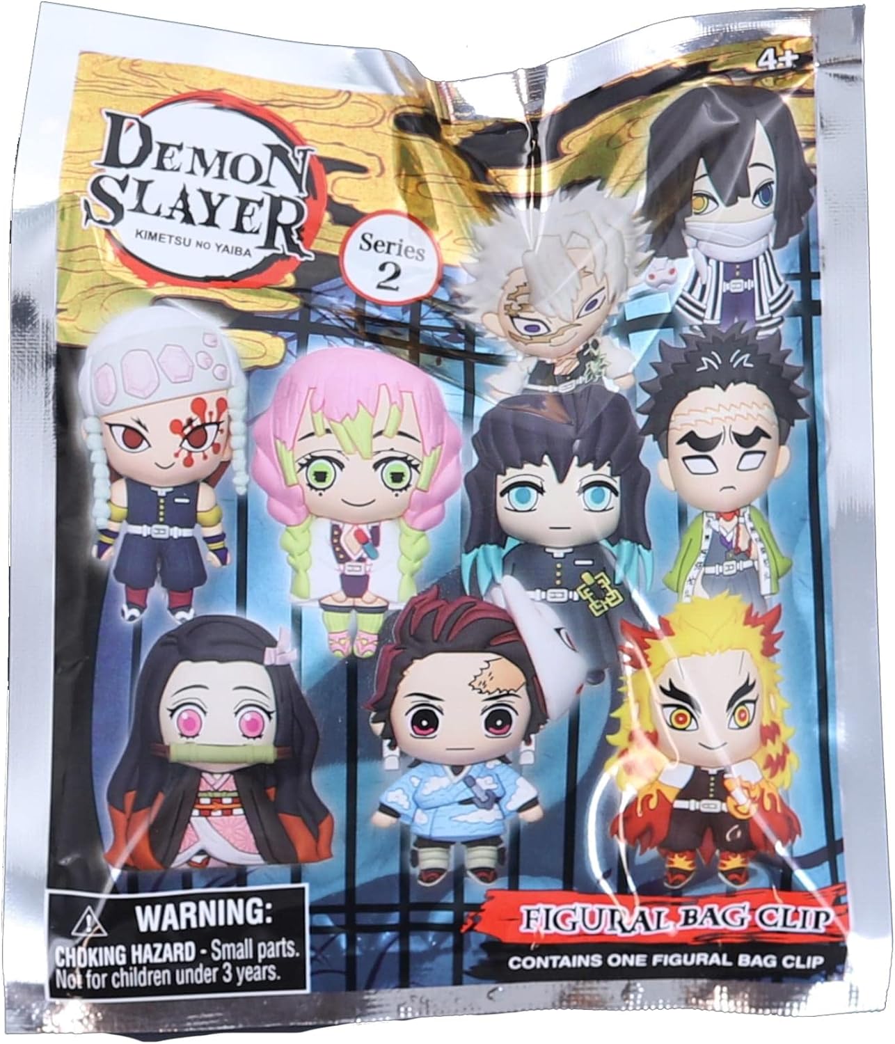 1 Llavero Monogram Demon Slayer Series 2 Licencia Oficial Personajes 3D