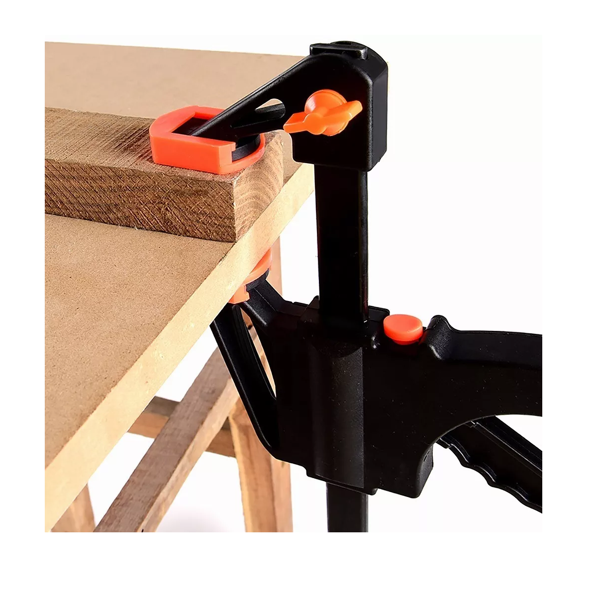 Kit Mordaza Regulable De 4in Para Carpintería 12 Piezas.