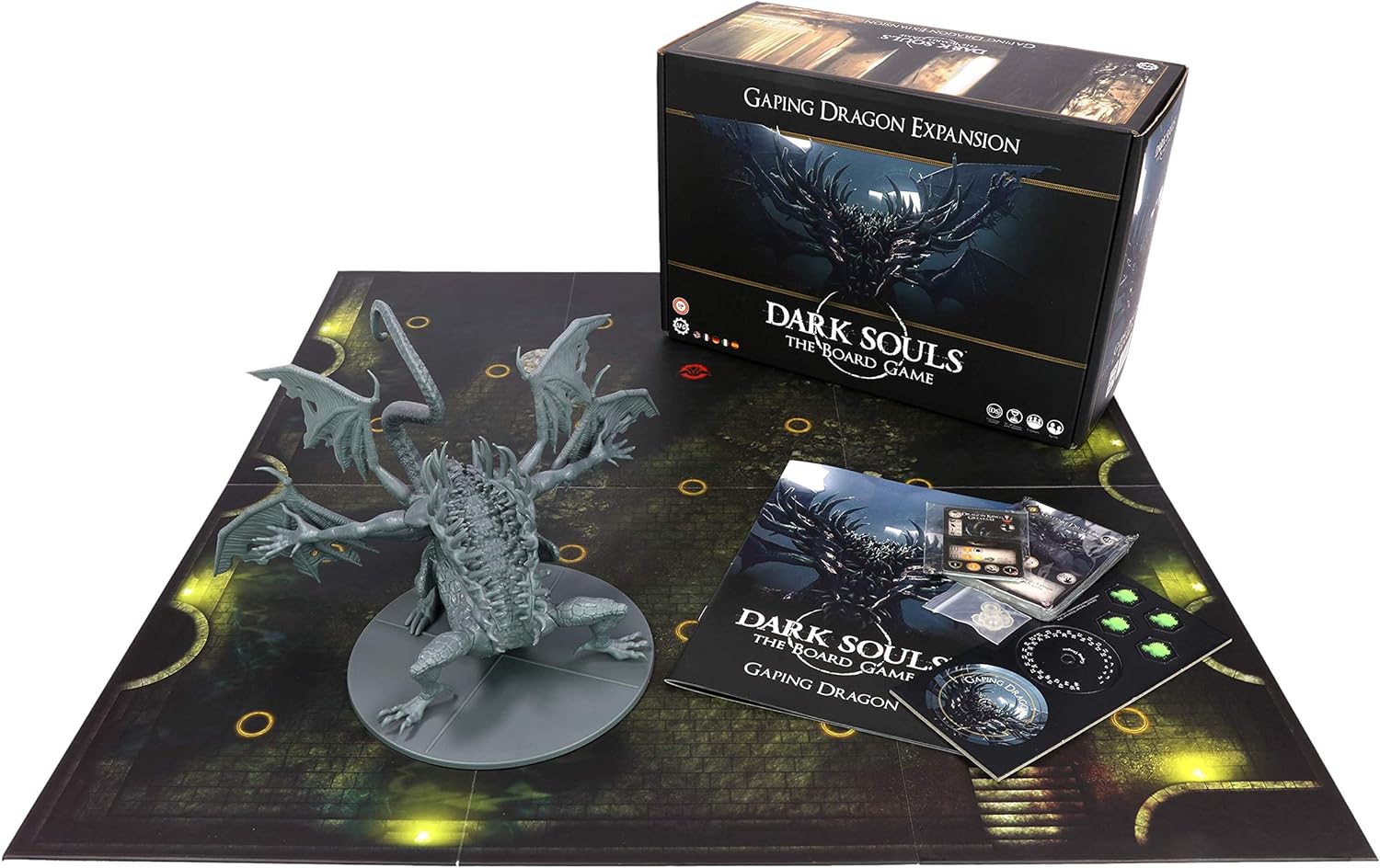 Dark Souls Gaping Dragon Expansion Inglés Steamforged Games Juego 1 a 4 Jugadores