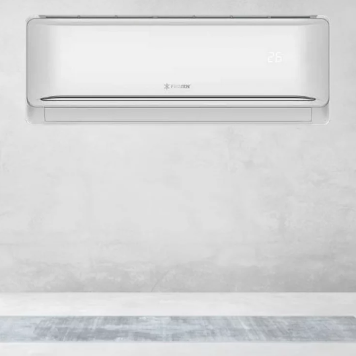 Aire Acondicionado Frozen 12,000 BTUs 1Ton 220v S/Frío ZNESAJ122C​.