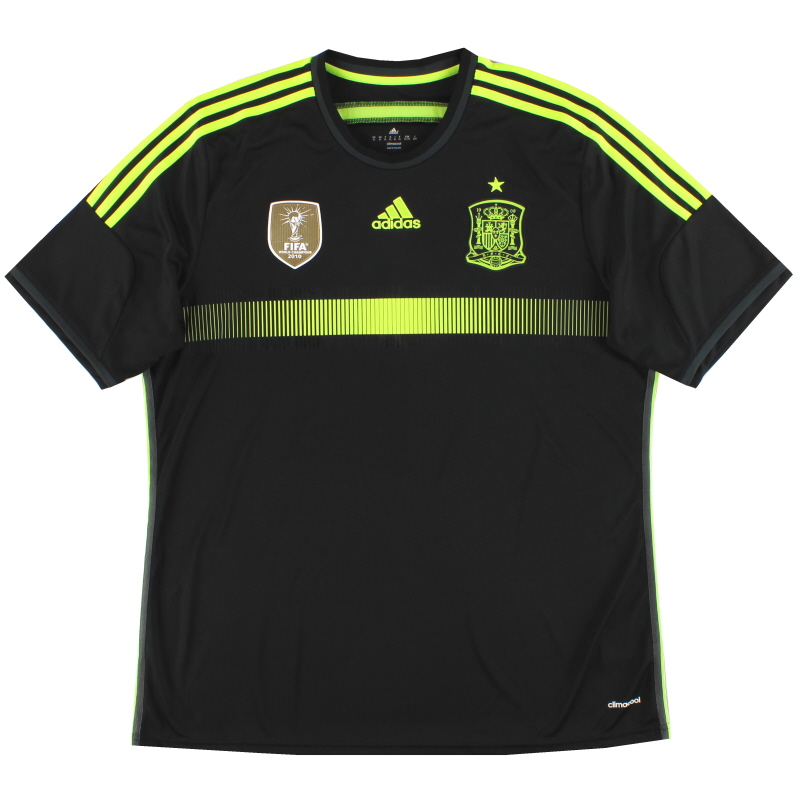 Jersey Original Adidas Selección España visita Mundial 2014 F39821.