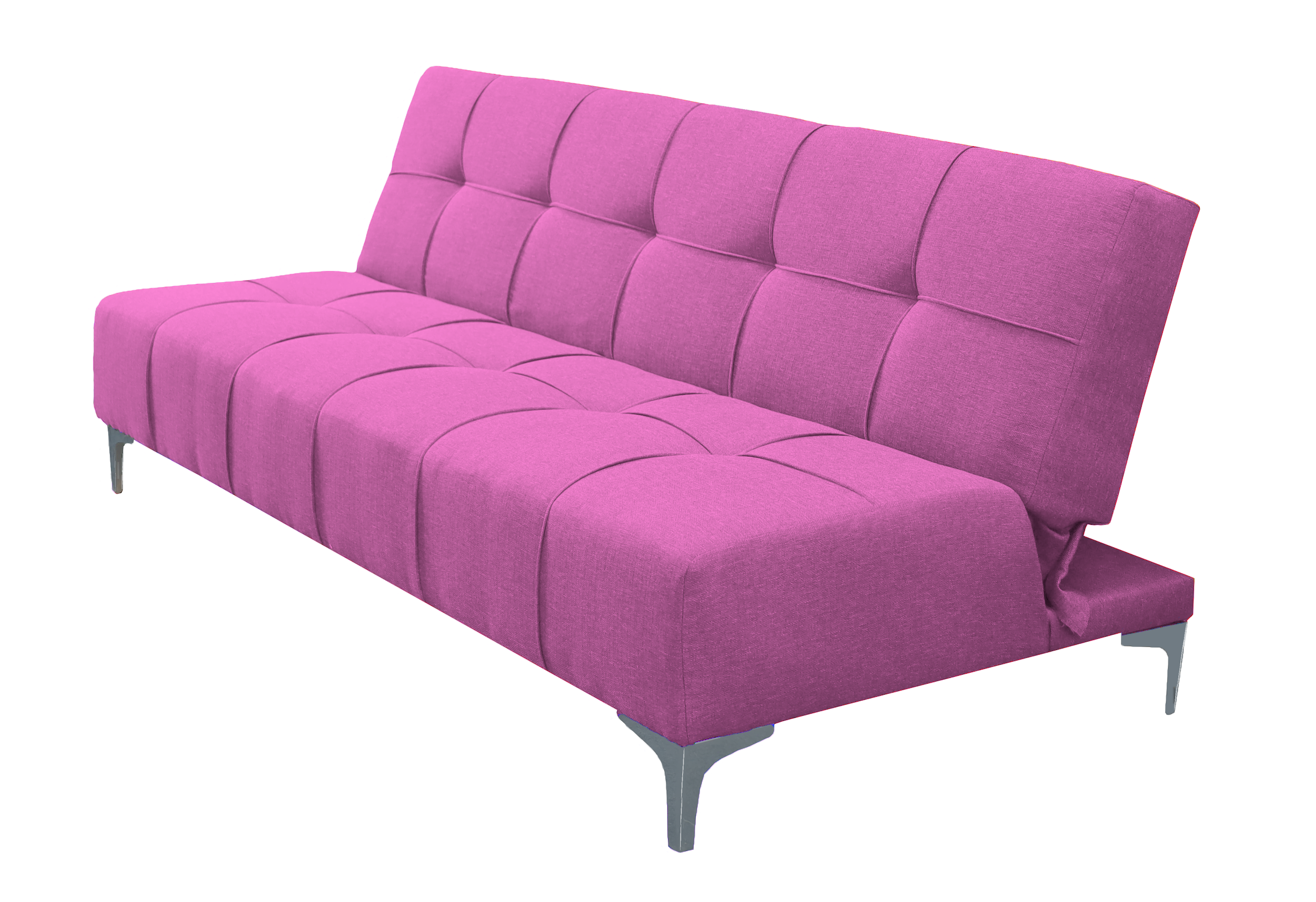 Sofa Cama Reclinable El Bazar Store New York Rosa , Futon 3 posiciones, Sala.