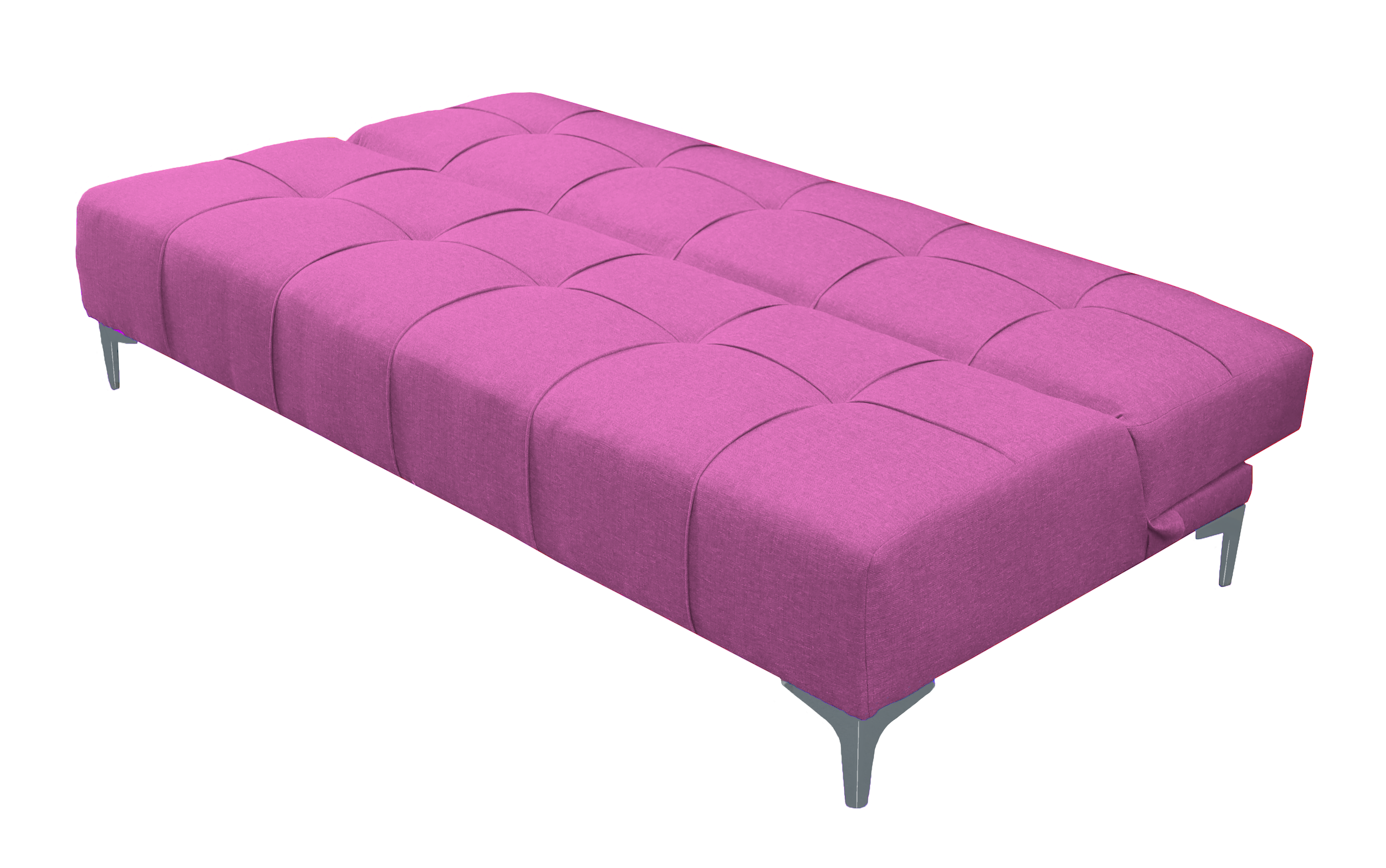 Sofa Cama Reclinable El Bazar Store New York Rosa , Futon 3 posiciones, Sala.